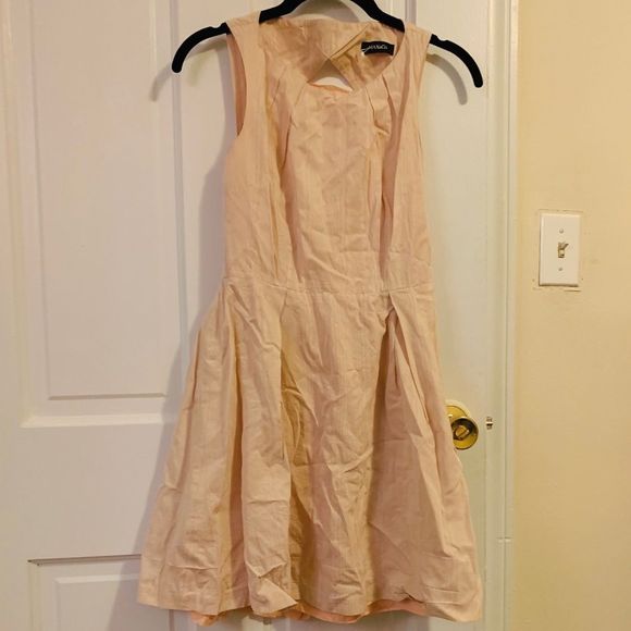 Open back blush colored max&co dress - Picture 1 of 3